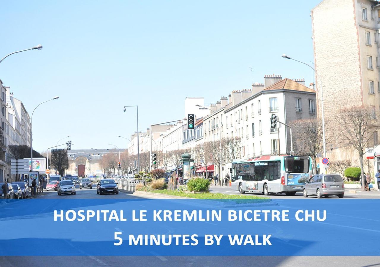 Beausoleil Studio Metro Paris Sud Le Kremlin-Bicetre Bagian luar foto